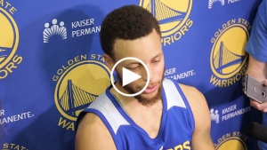 Curry: Zaza has a “thick skull,” not worried about Spurs’ accusations