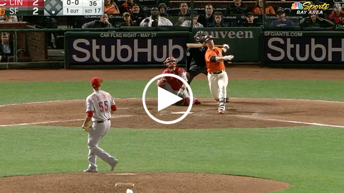 Highlight: Buster Posey launches walk-off home run in 17th inning